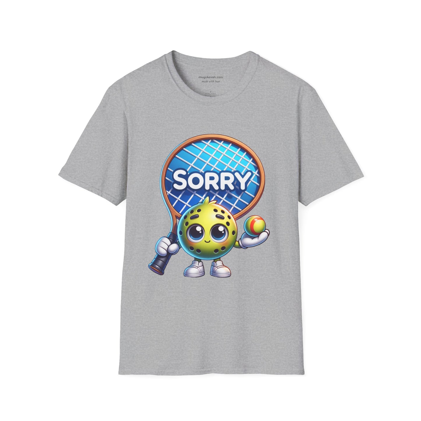 Pickleball T-shirt Sorry Not Sorry Pickleball Tee Unisex Softstyle T-Shirt