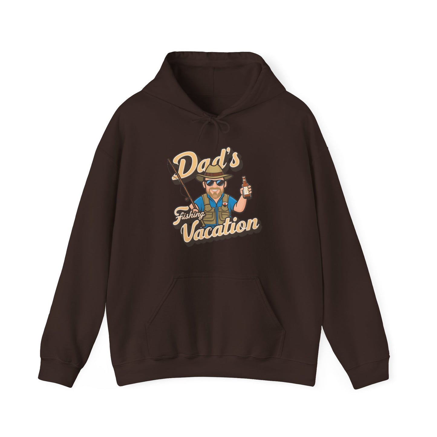 Dad Hoodie Dad Sweatshirt Funny Dad Sweatshirt Fishing Sweatshirt Camping Sweatshirt Unisex Heavy Blend™ Hooded Sweatshirt