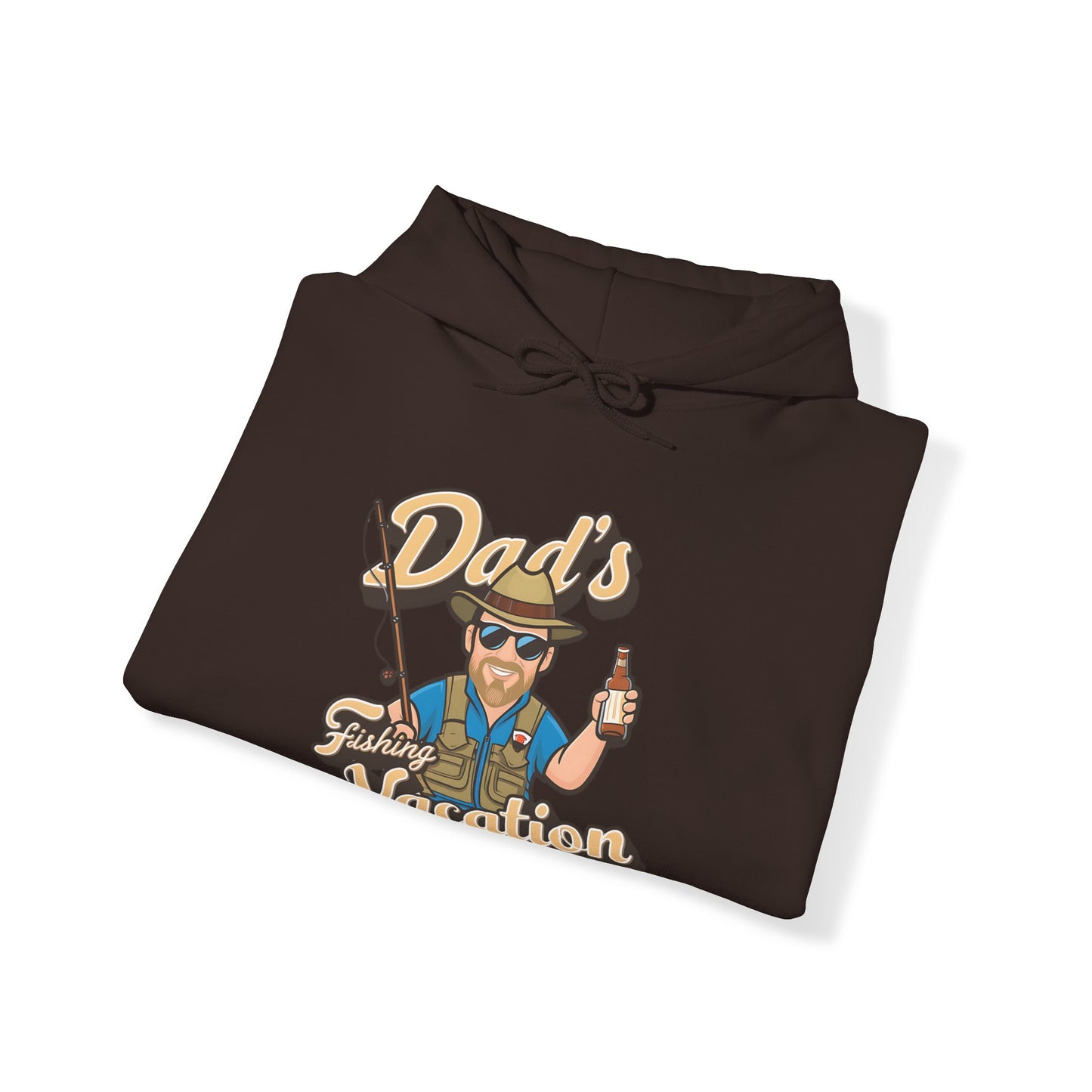 Dad Hoodie Dad Sweatshirt Funny Dad Sweatshirt Fishing Sweatshirt Camping Sweatshirt Unisex Heavy Blend™ Hooded Sweatshirt
