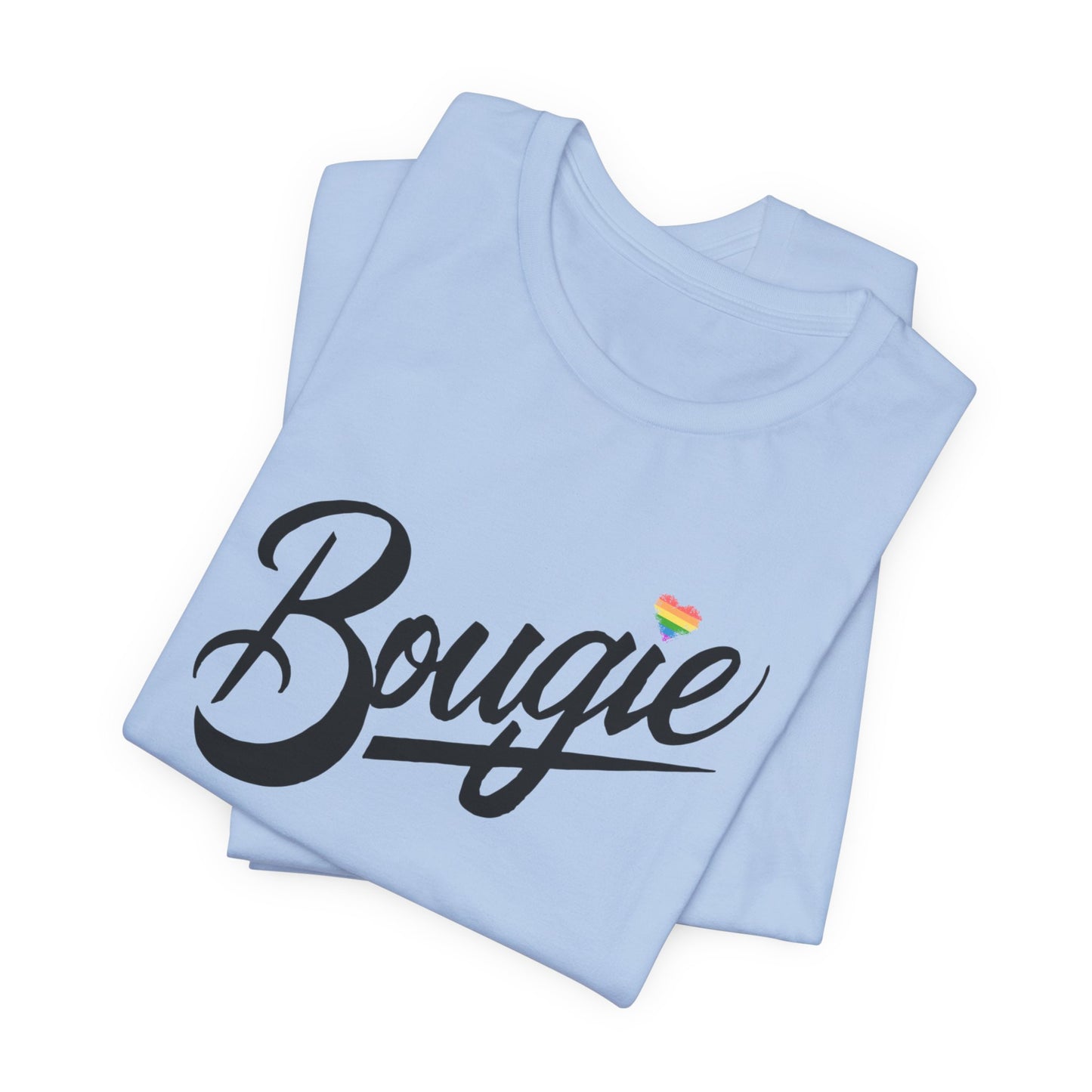 Bougie Unisex Jersey Short Sleeve Tee LGBTQ Rainbow Pride