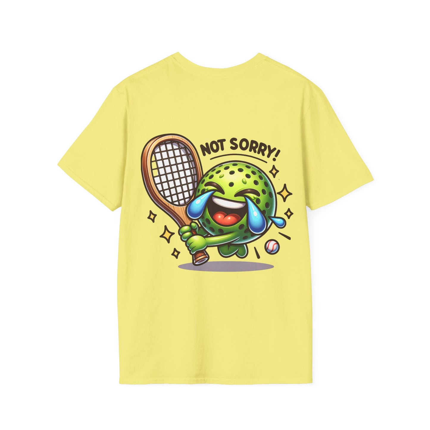 Pickleball T-shirt Sorry Not Sorry Pickleball Tee Unisex Softstyle T-Shirt