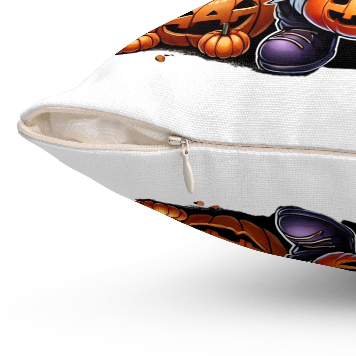 Spooky, Sweet, and Oh-So-Cozy Halloween! Spun Polyester Square Pillow 20 x 20"