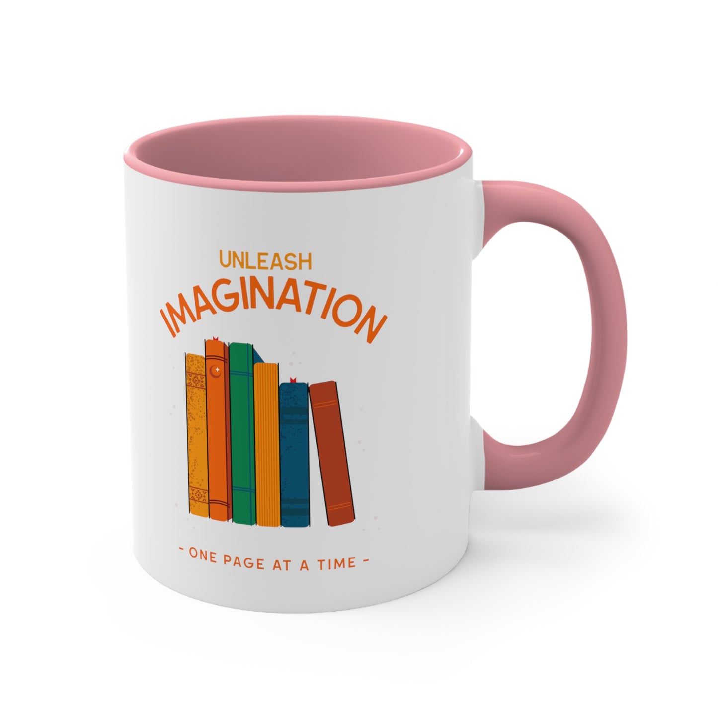 Unleash Imagination One Page at a Time Coffee Mug, 11oz
