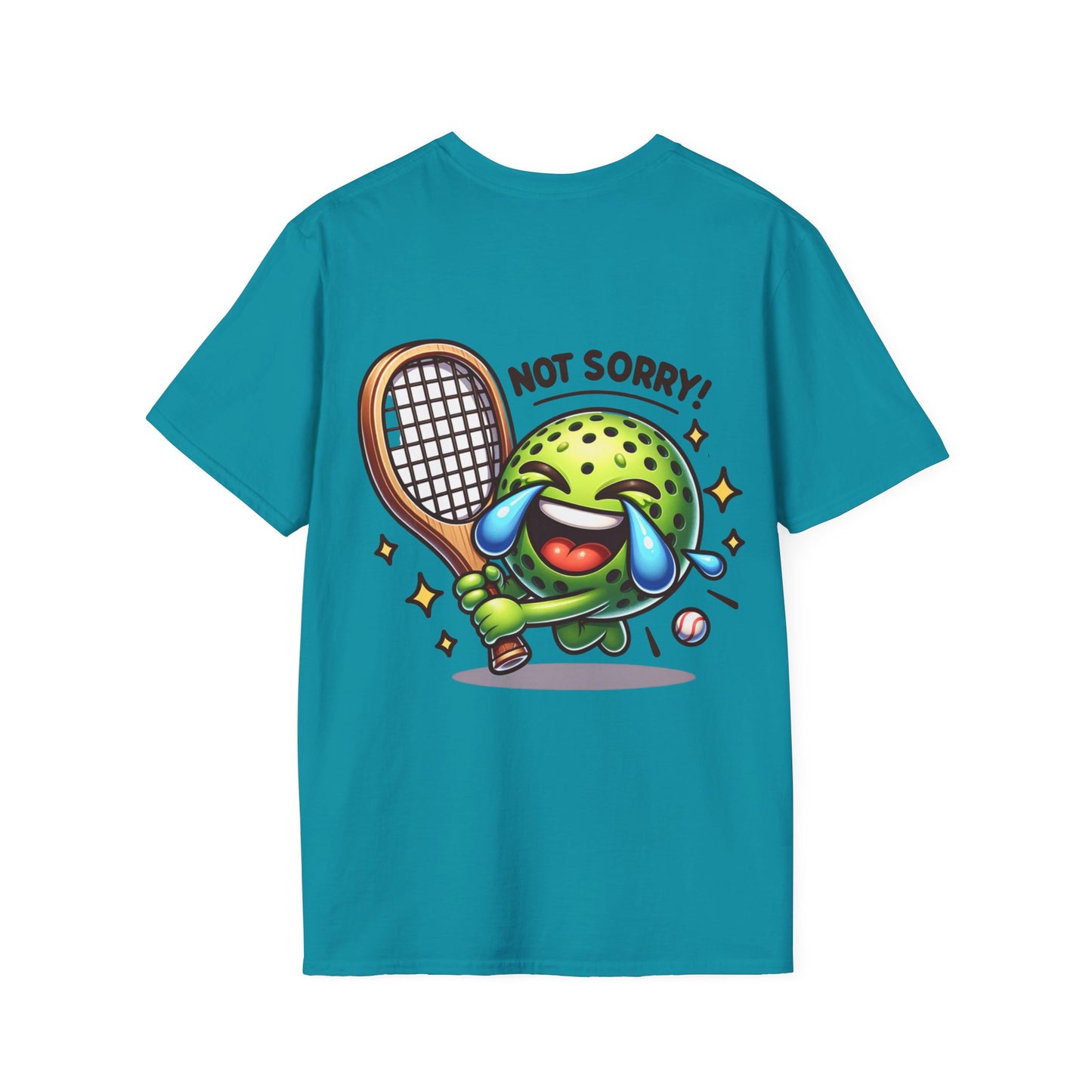 Pickleball T-shirt Sorry Not Sorry Pickleball Tee Unisex Softstyle T-Shirt