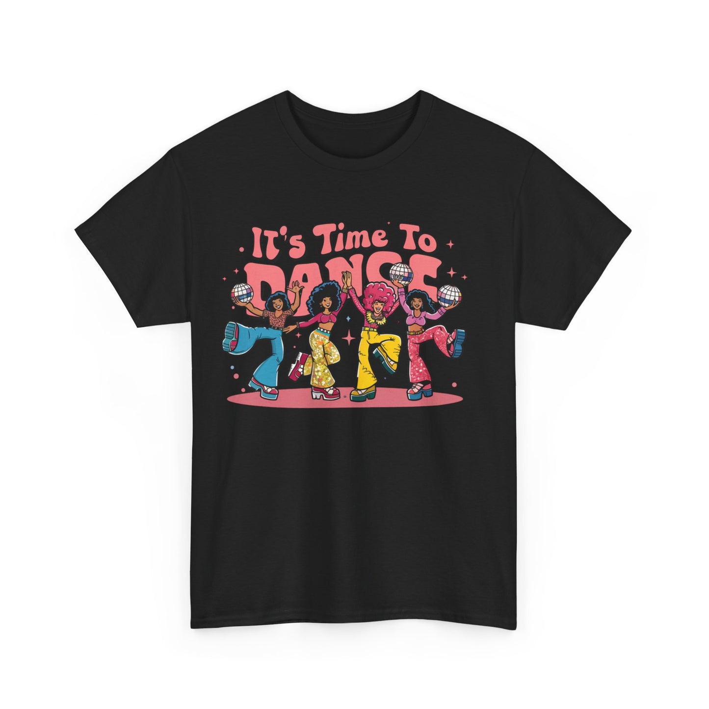 Dance T-shirt, It's Time to Dance Shirt, Dancer Graphic Tee, Dance Lover Shirt, Dance-themed Tshirt, Dancing T-shirt, Dancer Apparel