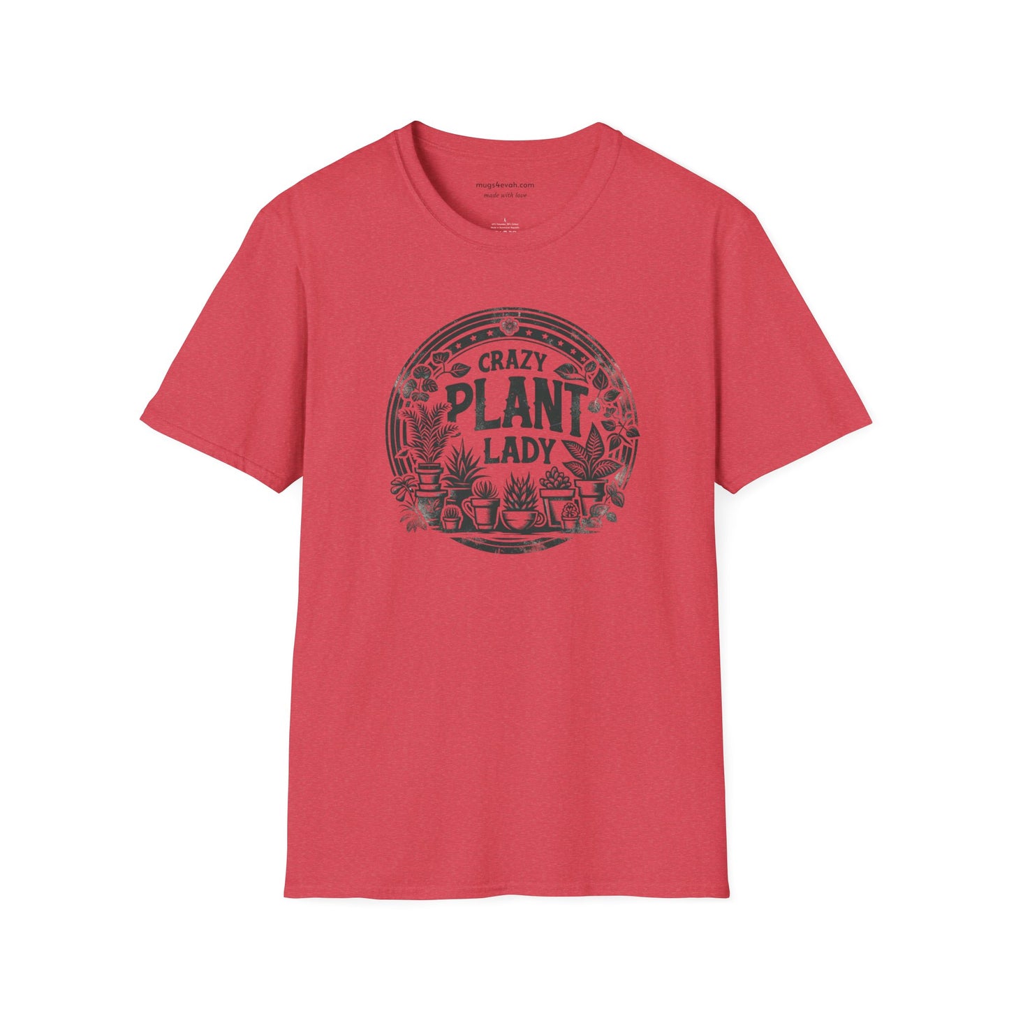 Crazy Plant Lady Tshirt Houseplants Tee Unisex Softstyle Plant T-Shirt