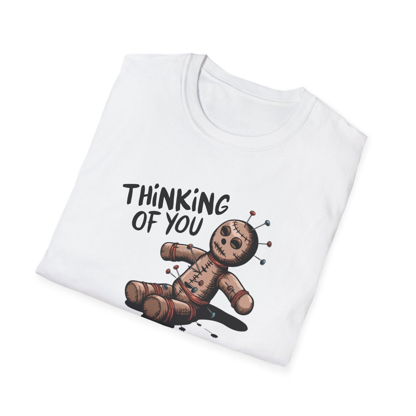 Funny Thinking of You Voodoo Doll T-Shirt
