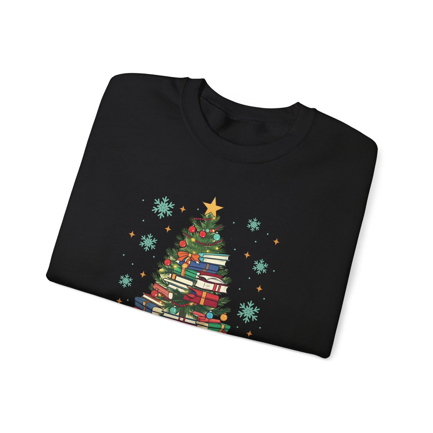 π "All Booked for Christmas" Sweatshirt β Perfect for Festive Book Lovers! π