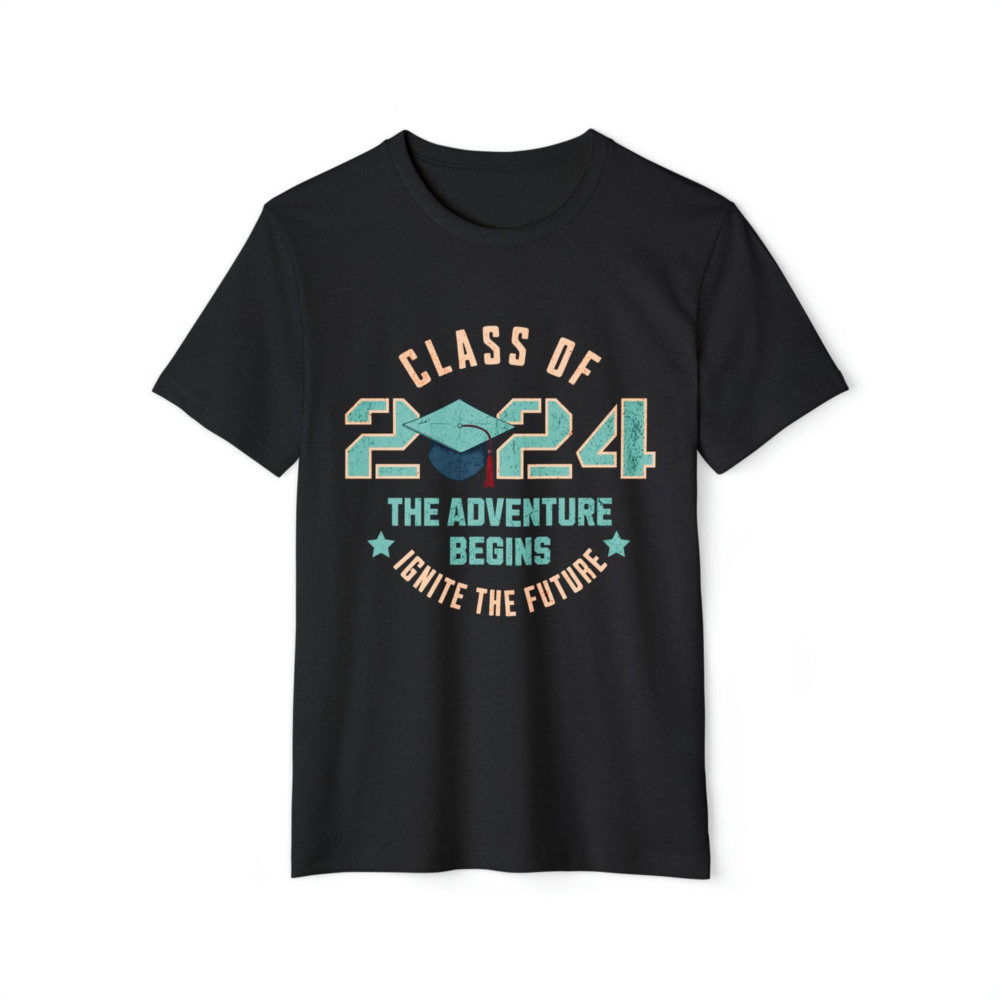 Class of 2024 Unisex Recycled Organic T-Shirt