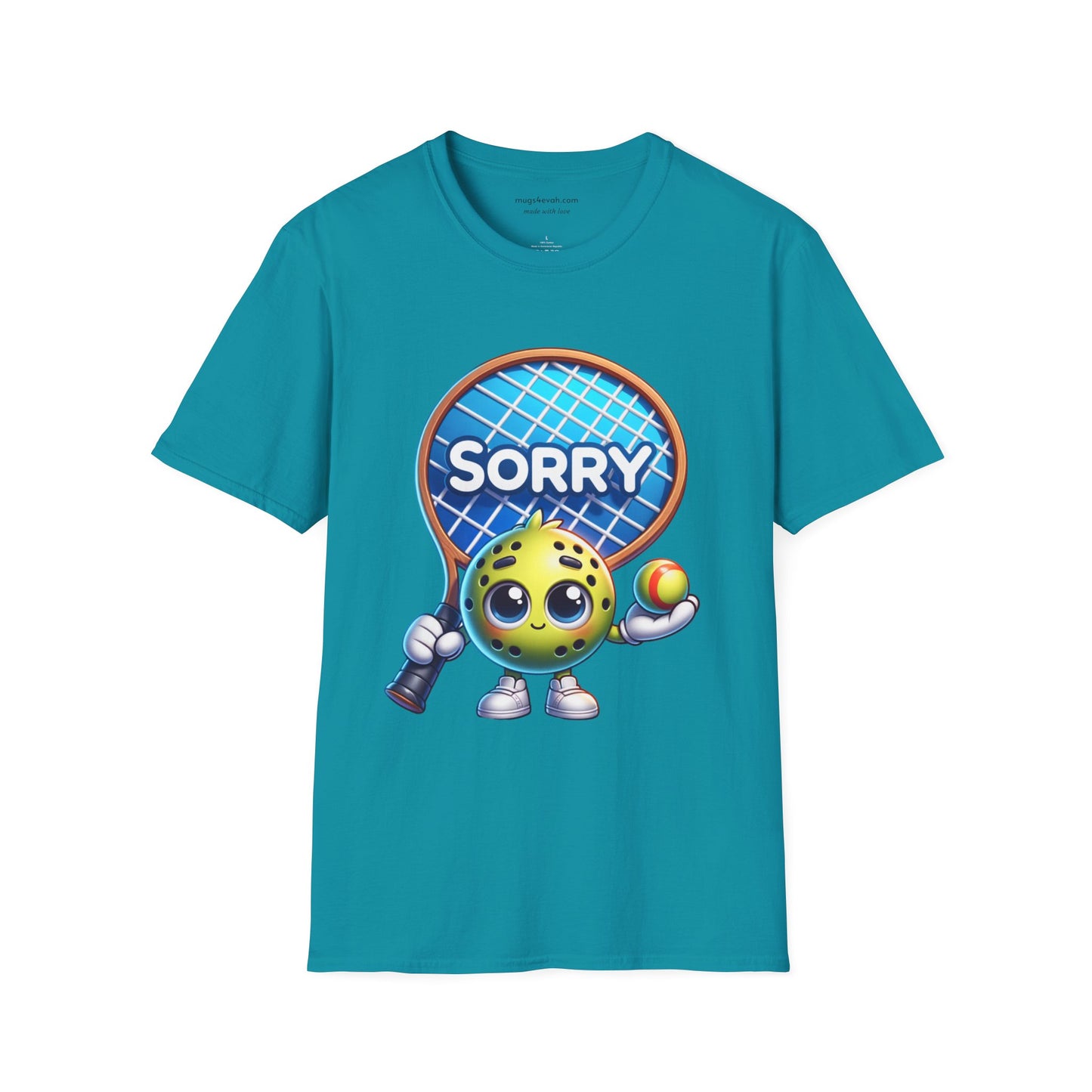 Pickleball T-shirt Sorry Not Sorry Pickleball Tee Unisex Softstyle T-Shirt