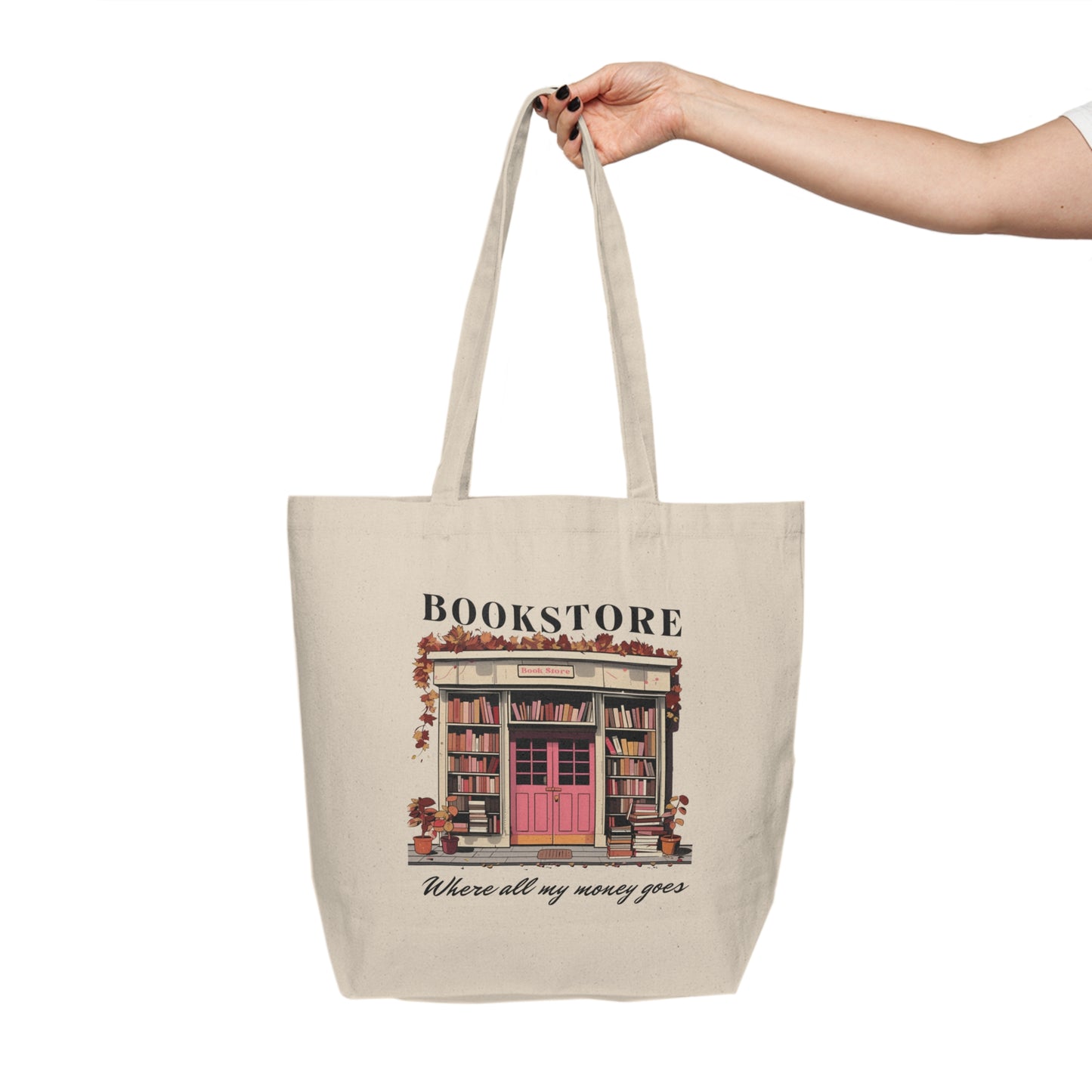 Book Lover Tote Bag, Library Tote Bag, Book enthusiast gift, Reader's tote, Book-themed tote, Literary tote bag, Book lover's gift, cozy reading tote, bookish tote