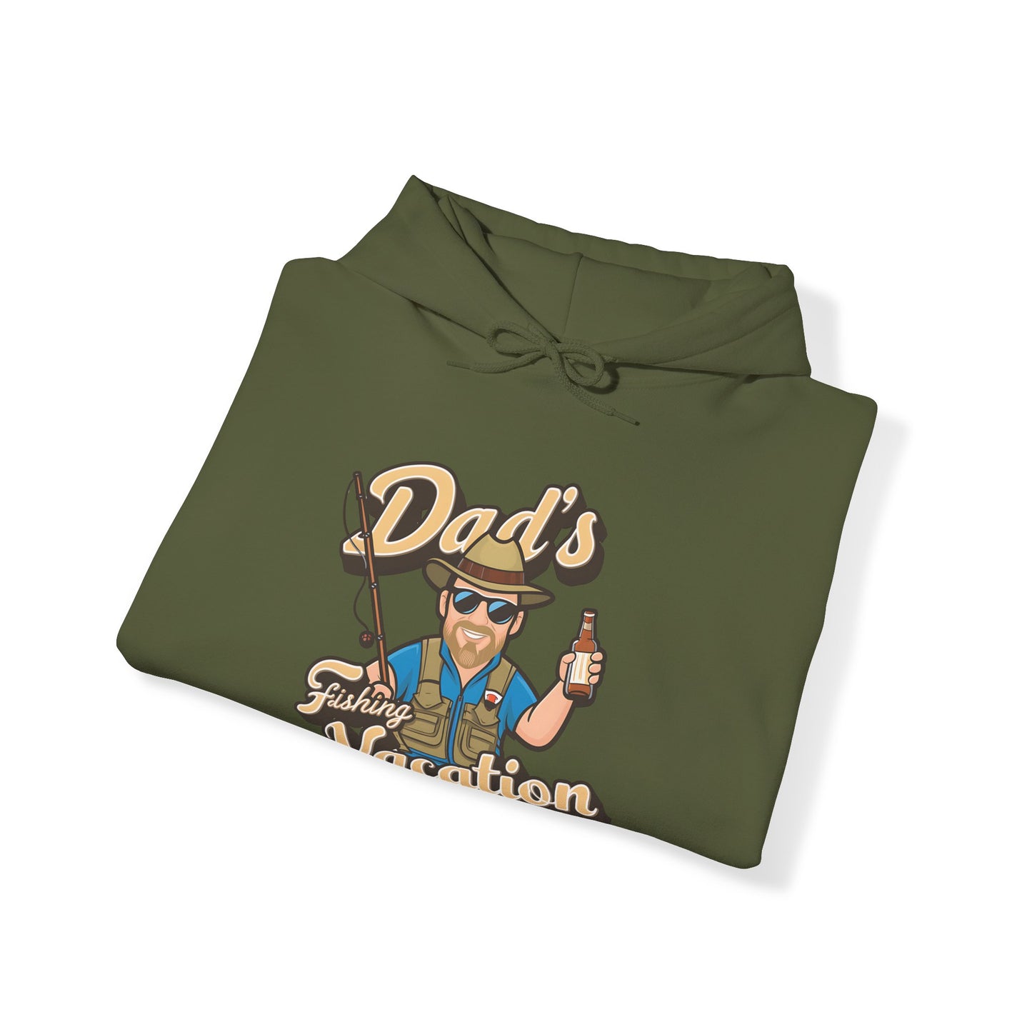 Dad Hoodie Dad Sweatshirt Funny Dad Sweatshirt Fishing Sweatshirt Camping Sweatshirt Unisex Heavy Blend™ Hooded Sweatshirt