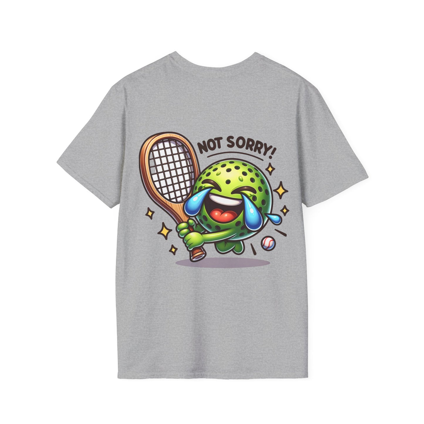 Pickleball T-shirt Sorry Not Sorry Pickleball Tee Unisex Softstyle T-Shirt