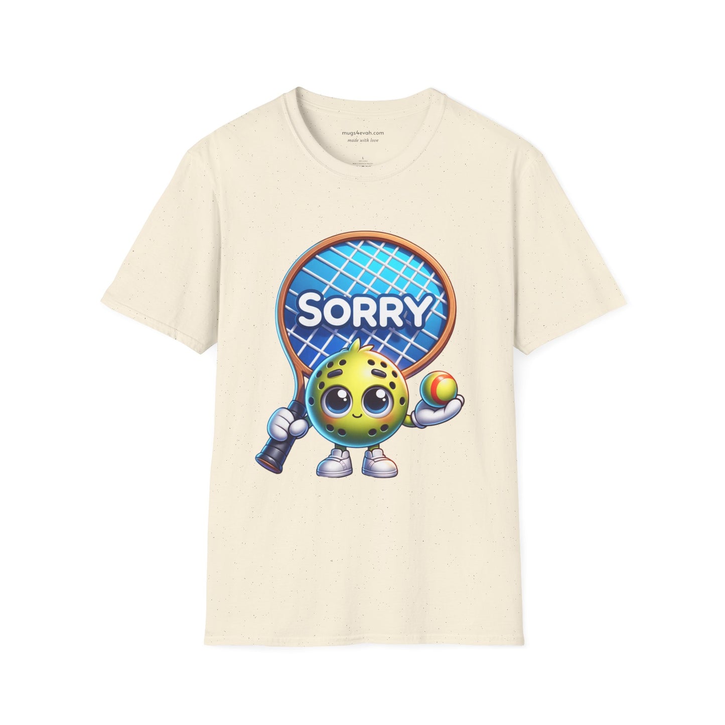 Pickleball T-shirt Sorry Not Sorry Pickleball Tee Unisex Softstyle T-Shirt