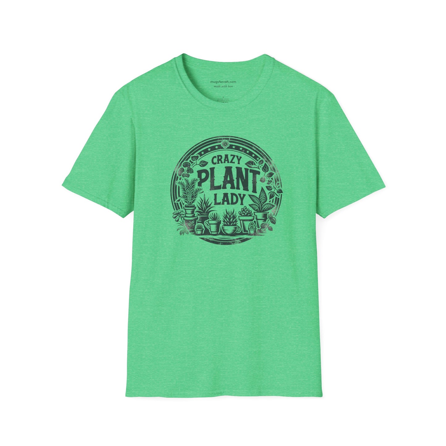 Crazy Plant Lady Tshirt Houseplants Tee Unisex Softstyle Plant T-Shirt