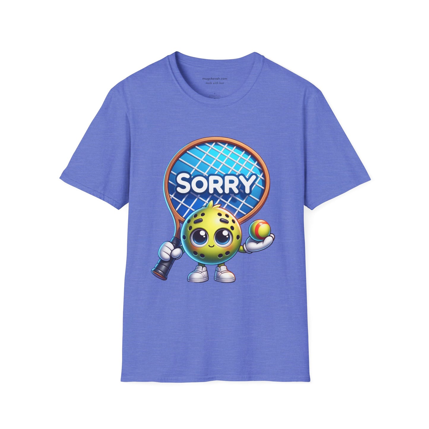 Pickleball T-shirt Sorry Not Sorry Pickleball Tee Unisex Softstyle T-Shirt