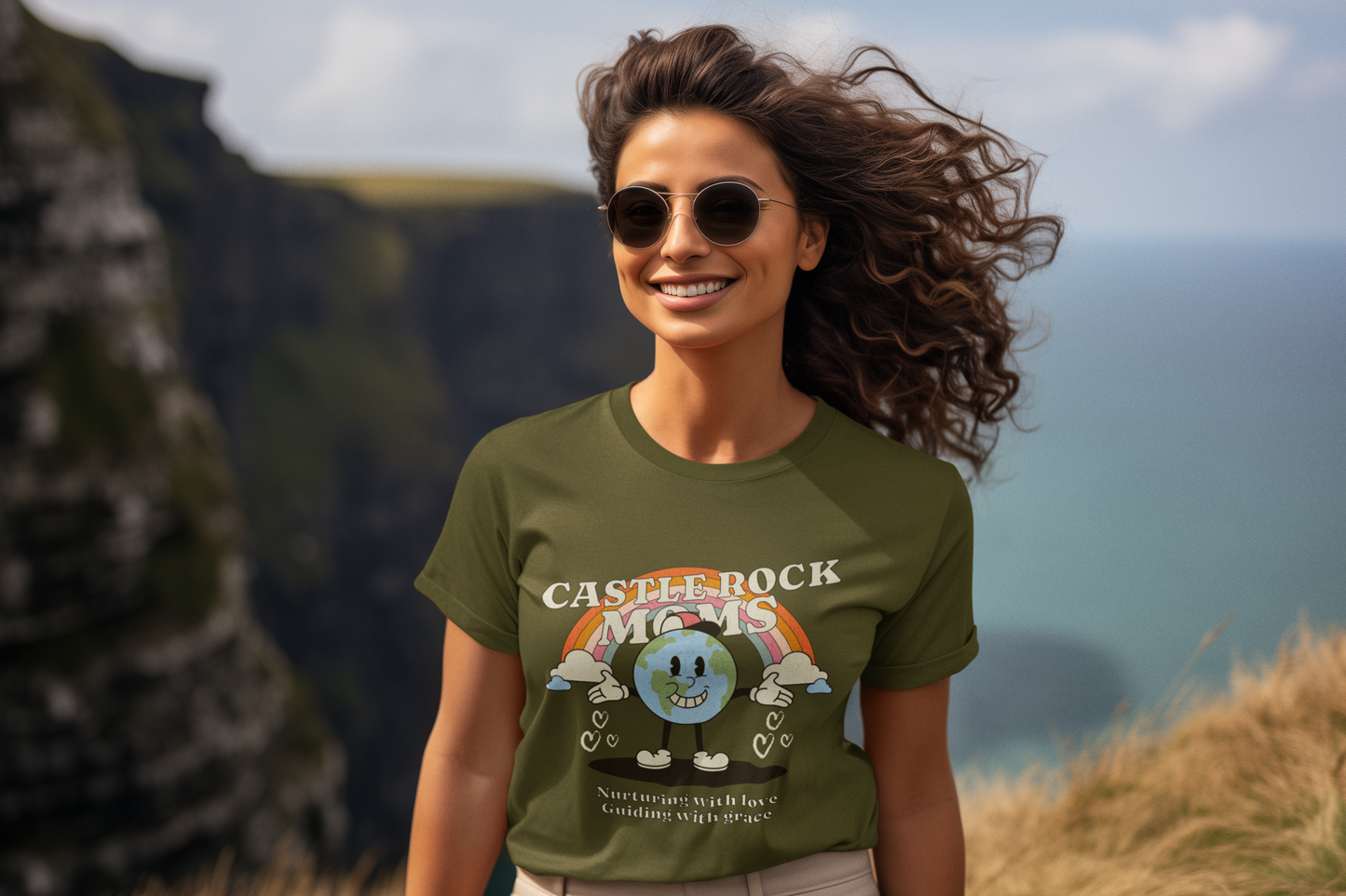 Castle Rock Mom Nuturing with Love Unisex Jersey Short Sleeve Tee