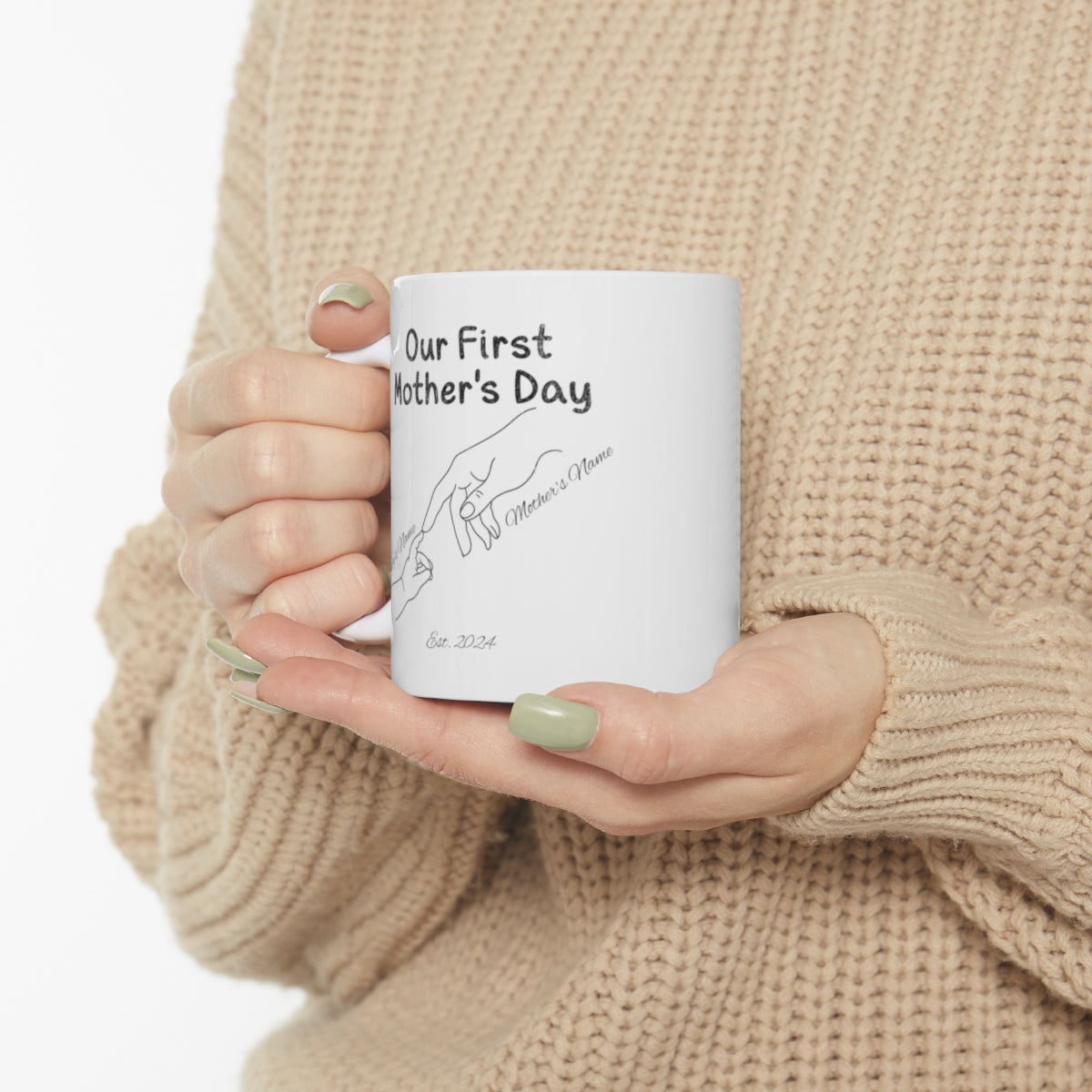 Personalized Mother's Day Coffee Mug, 11oz
