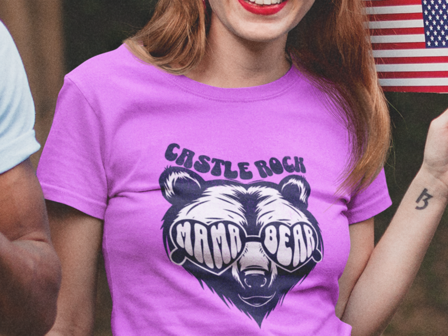 Castle Rock Mama Bear Unisex Jersey Short Sleeve Tee