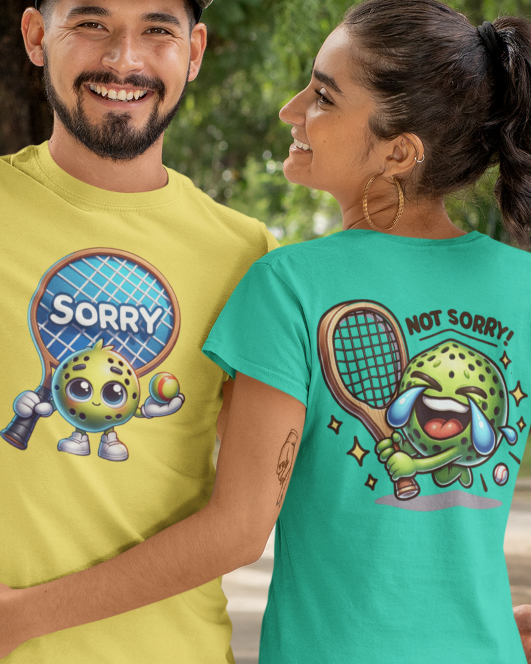 Pickleball T-shirt Sorry Not Sorry Pickleball Tee Unisex Softstyle T-Shirt