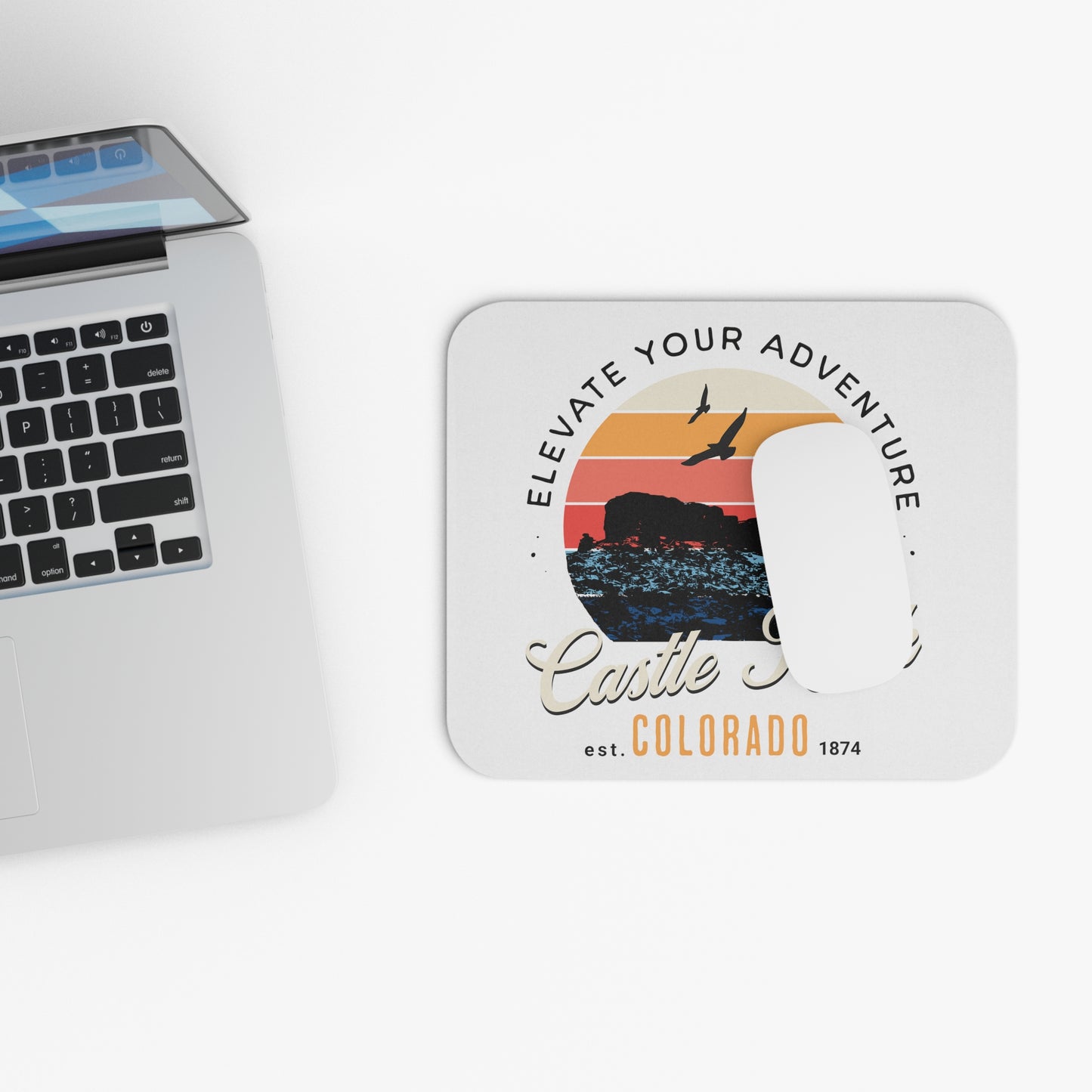 Elevate Your Adventure in Castle Rock Colorado Mouse Pad (Rectangle)