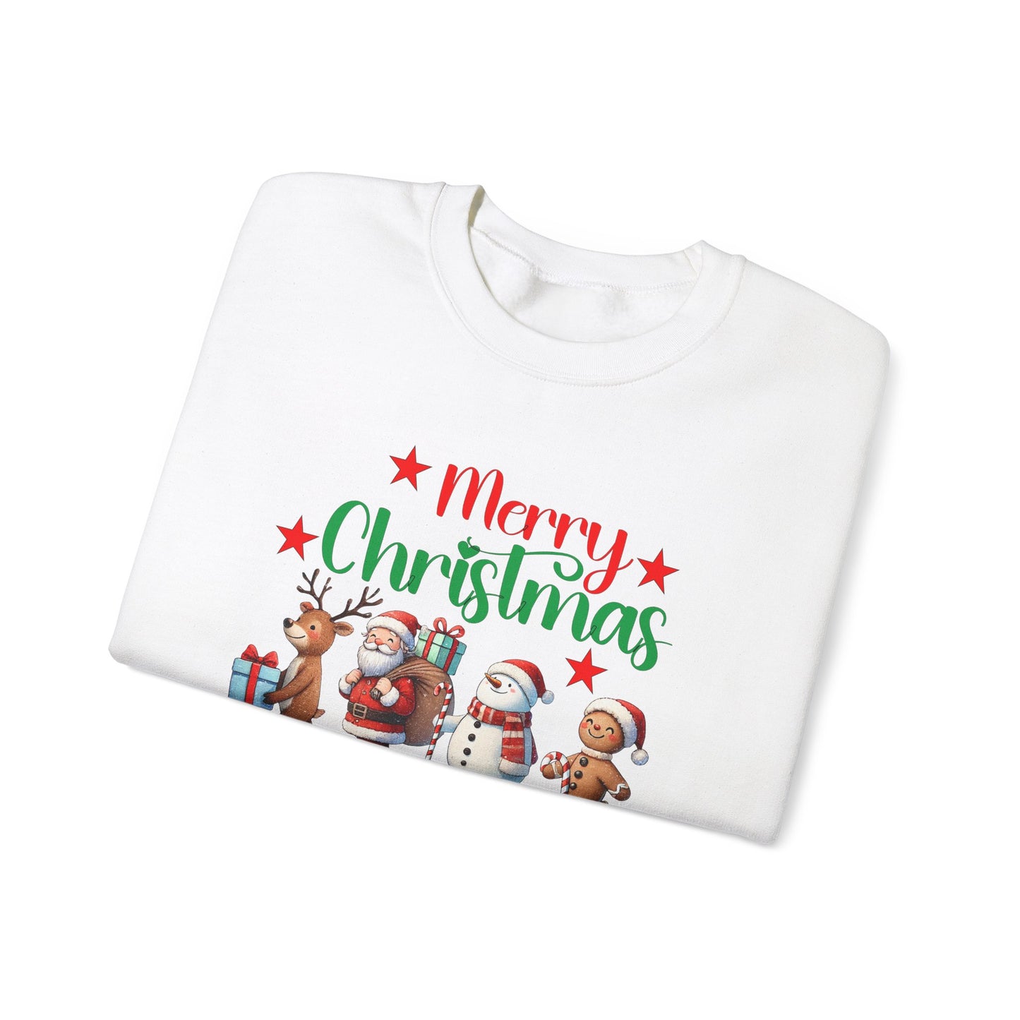 "Merry Christmas Abbey Road Sweatshirt | Festive Unisex Crew Neck"