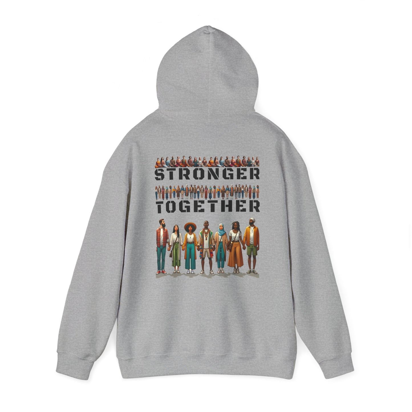 Stronger Together Unisex Heavy Blend™ Hooded Sweatshirt