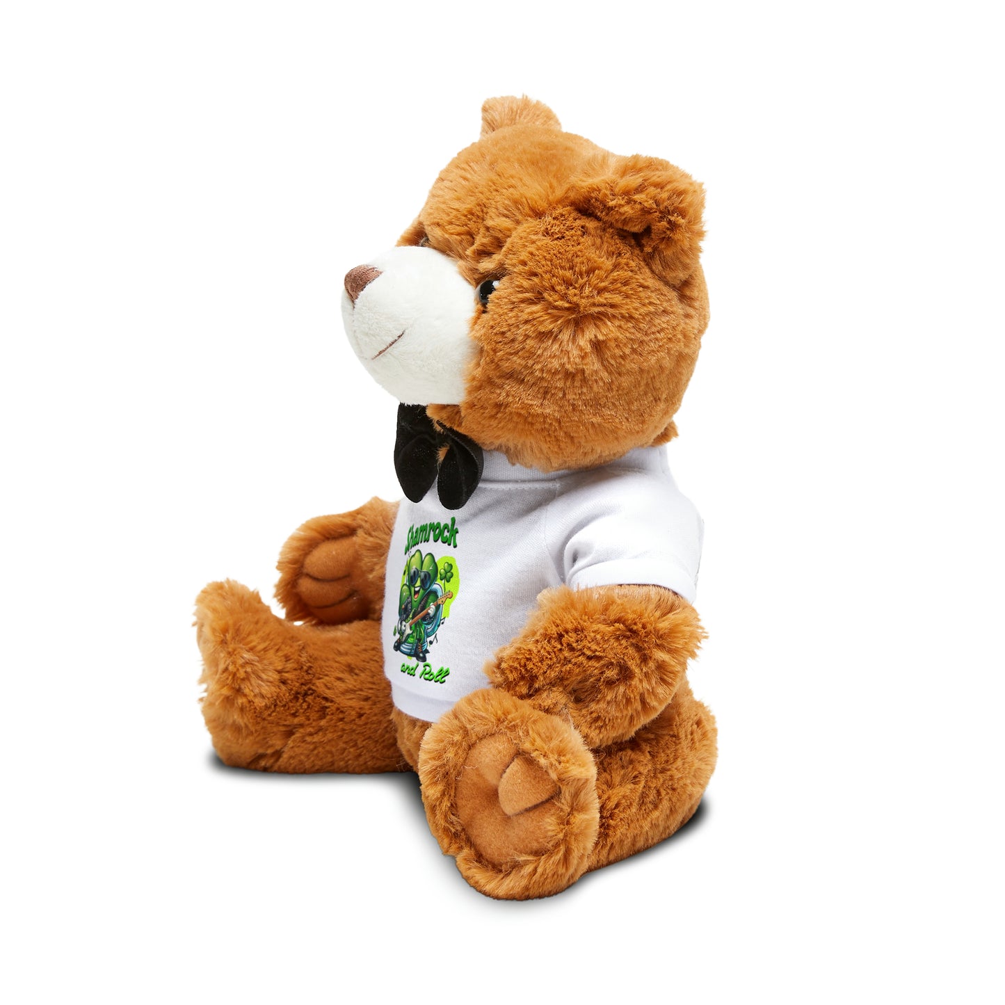 Shamrock & Roll St Patricks Teddy Bear with T-Shirt