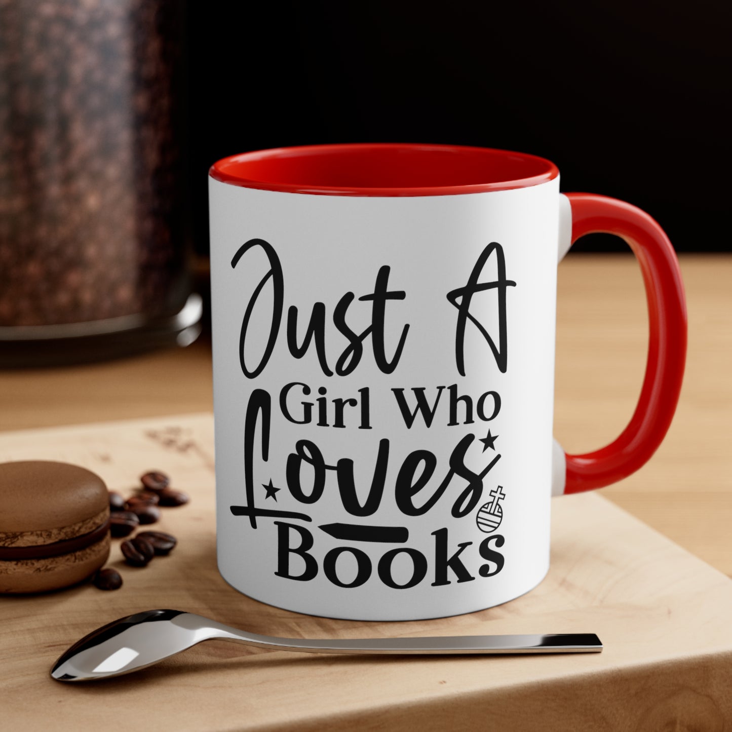 Just a Girl Who Loves Books Coffee 11oz Coffee Mug