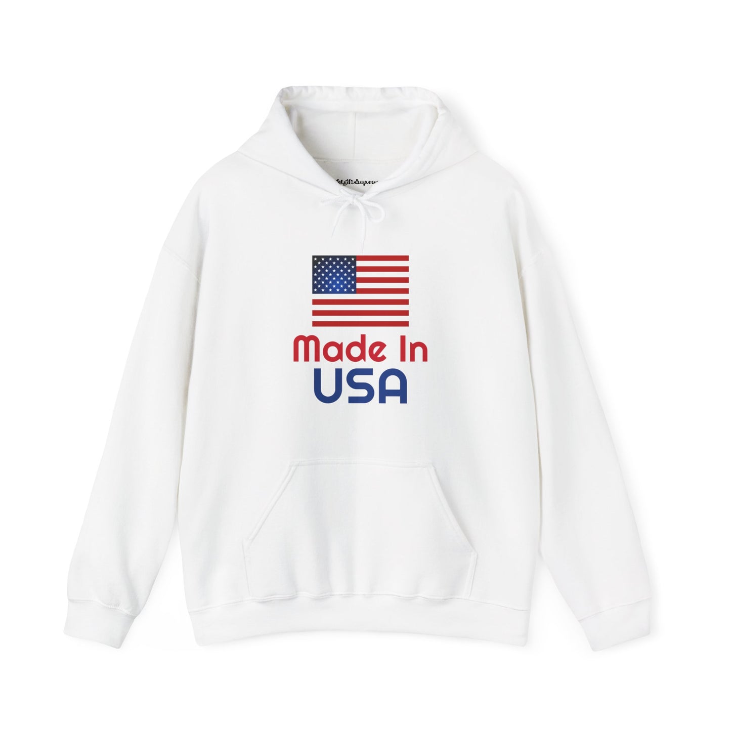 Made in USA Hooded Sweatshirt America Hoodie 4th of July Hoodie