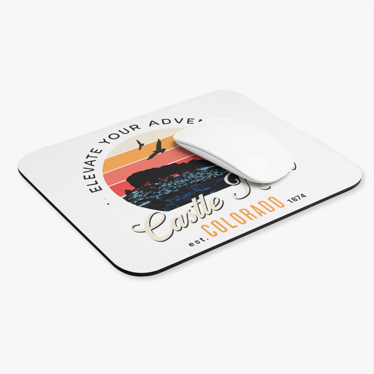 Elevate Your Adventure in Castle Rock Colorado Mouse Pad (Rectangle)