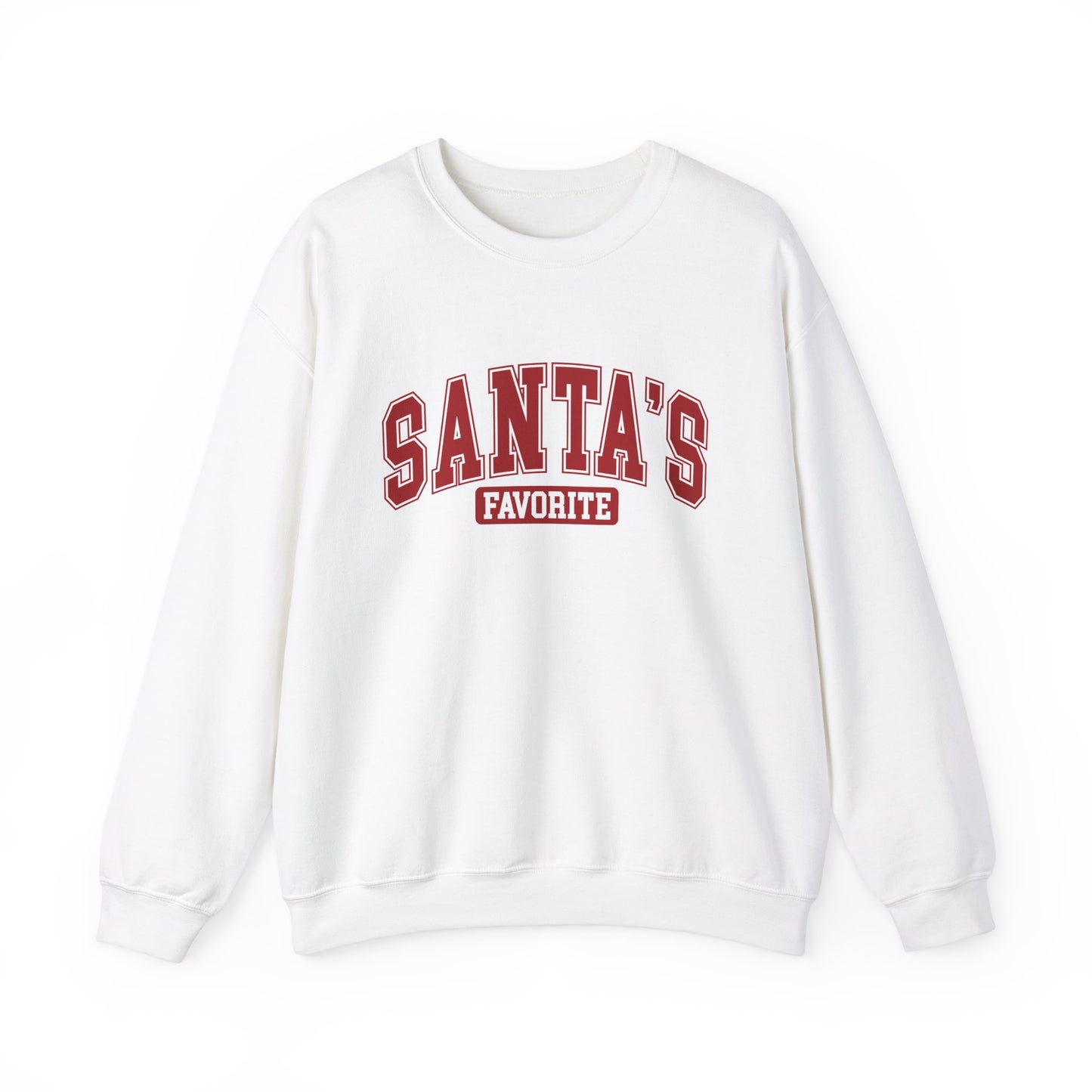 Santa's Favorite Sweatshirt - Unisex Crewneck Christmas Sweatshirt