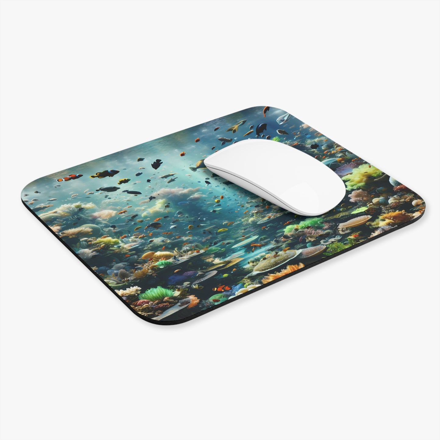 Underwater Marine Life Mouse Pad (Rectangle)