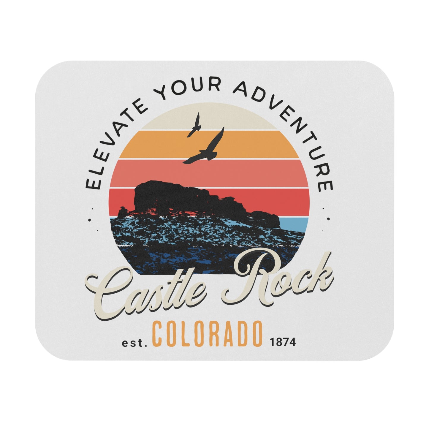 Elevate Your Adventure in Castle Rock Colorado Mouse Pad (Rectangle)