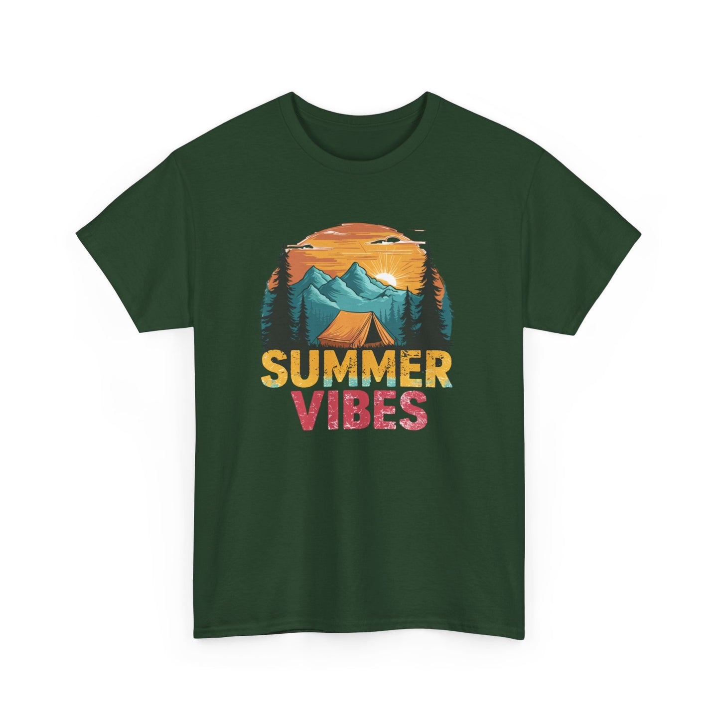 Camping T-shirt, Summer Vibes Tshirt, Outdoor Adventure Tee, Hiking T-shirt, nature enthusiast, Summer Camping shirt