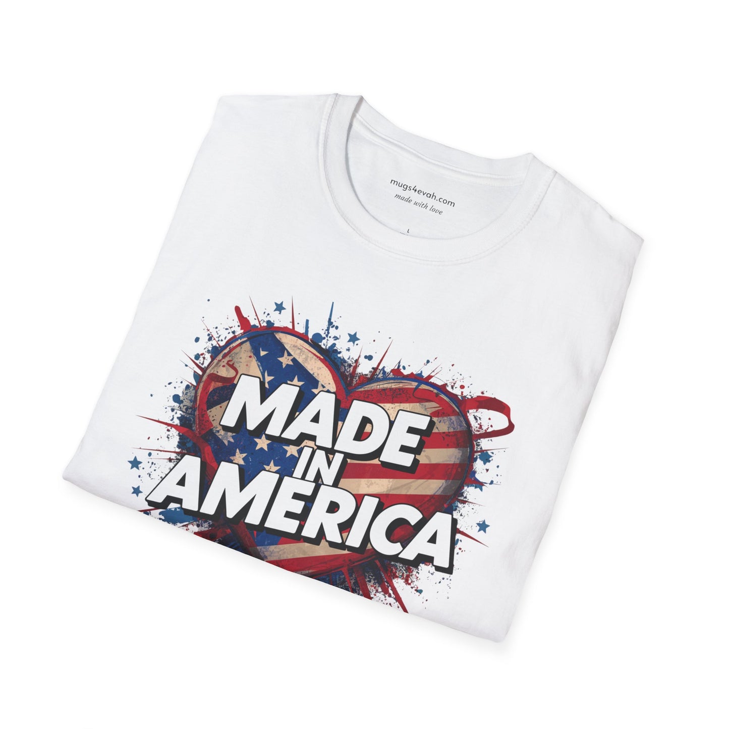 Independence Day Tshirt Made in America Tshirt USA Tshirt I love America Tshirt