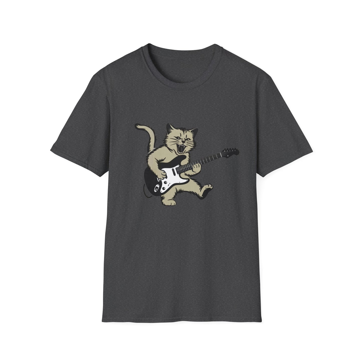 Rockin' Cat Electric Guitar T-Shirt