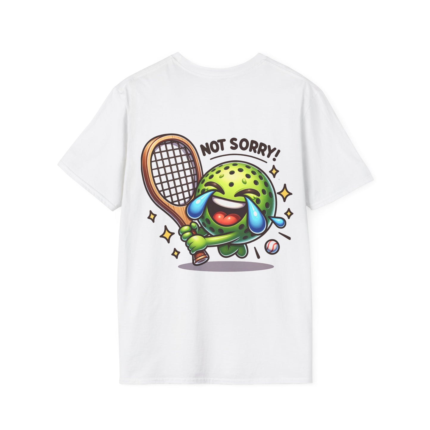 Pickleball T-shirt Sorry Not Sorry Pickleball Tee Unisex Softstyle T-Shirt