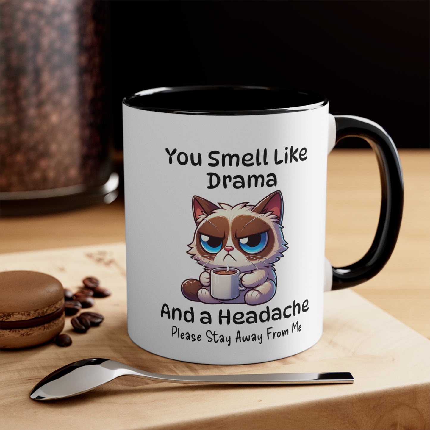 Funny Grumpy Cat Coffee Mug Mug 11oz HumorousCoffee Mug