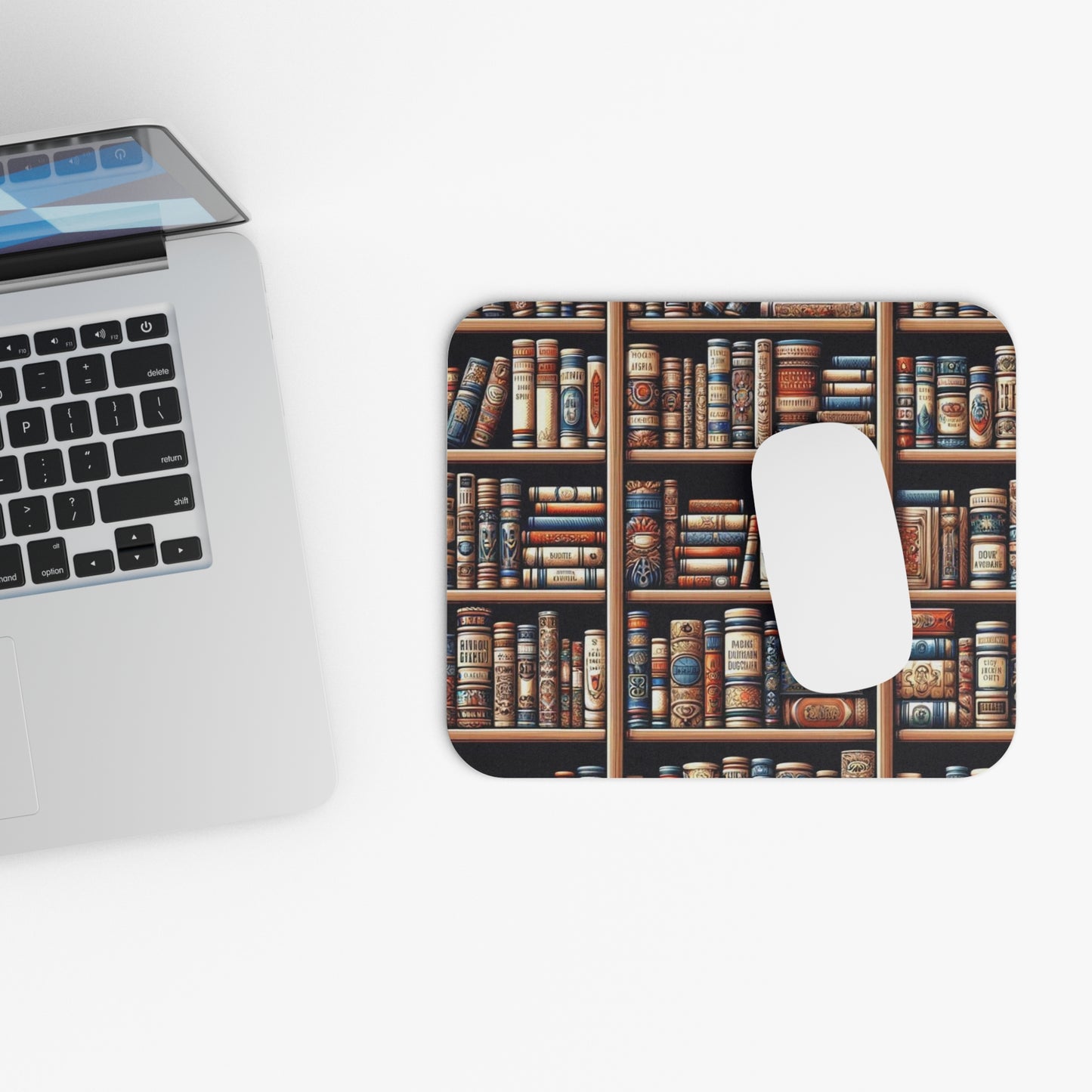 Library of Books Mouse Pad (Rectangle)