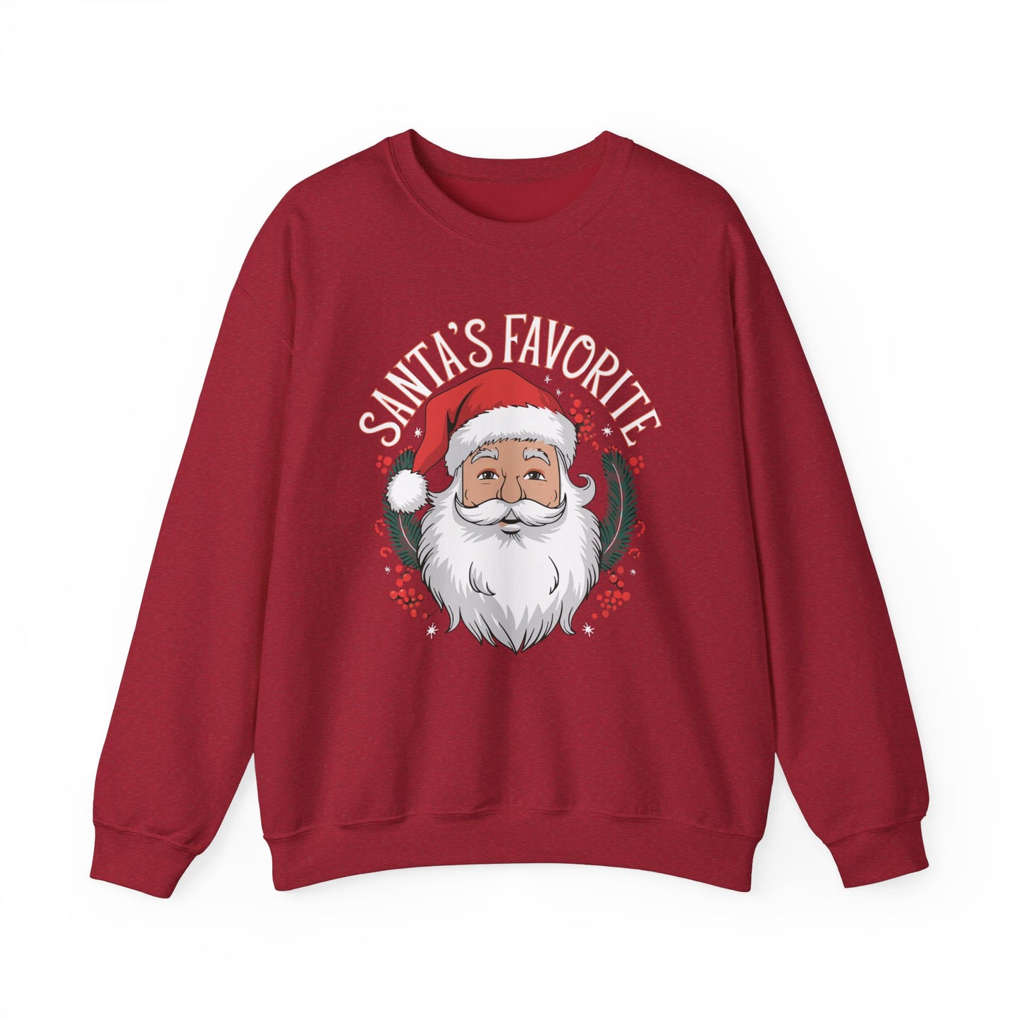 Santa's Favorite Sweatshirt - Unisex Crewneck Christmas Sweatshirt