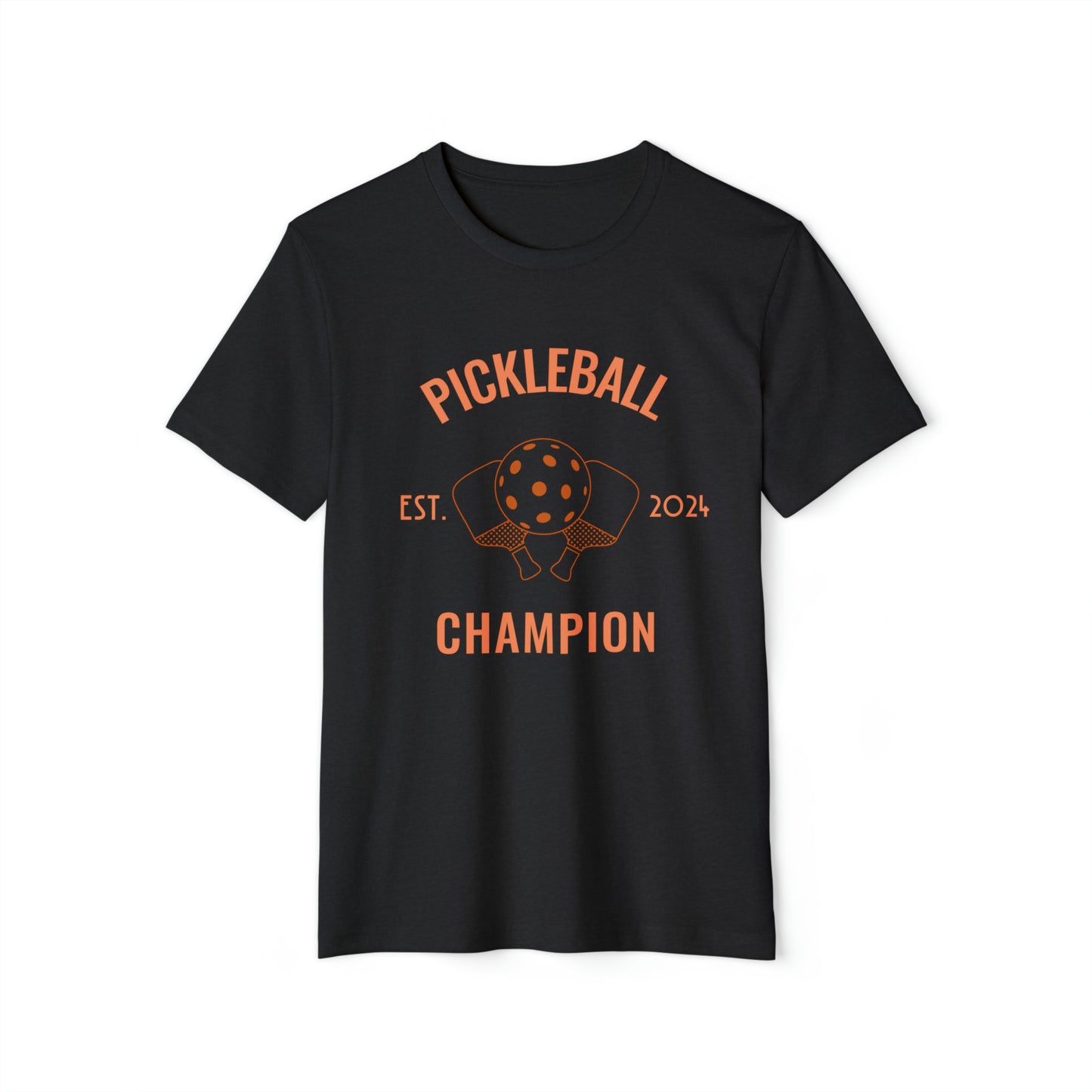 Pickleball Champion Unisex Recycled Organic T-Shirt