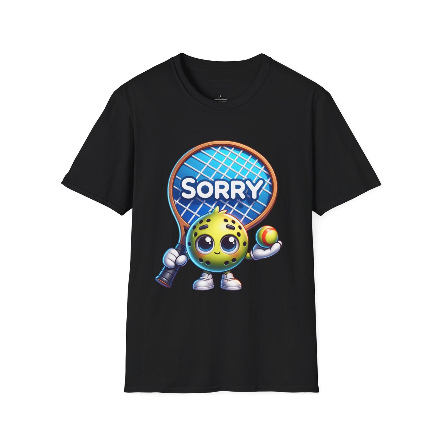 Pickleball T-shirt Sorry Not Sorry Pickleball Tee Unisex Softstyle T-Shirt