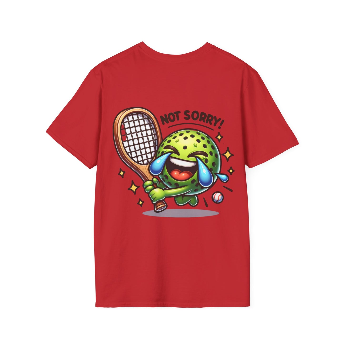 Pickleball T-shirt Sorry Not Sorry Pickleball Tee Unisex Softstyle T-Shirt