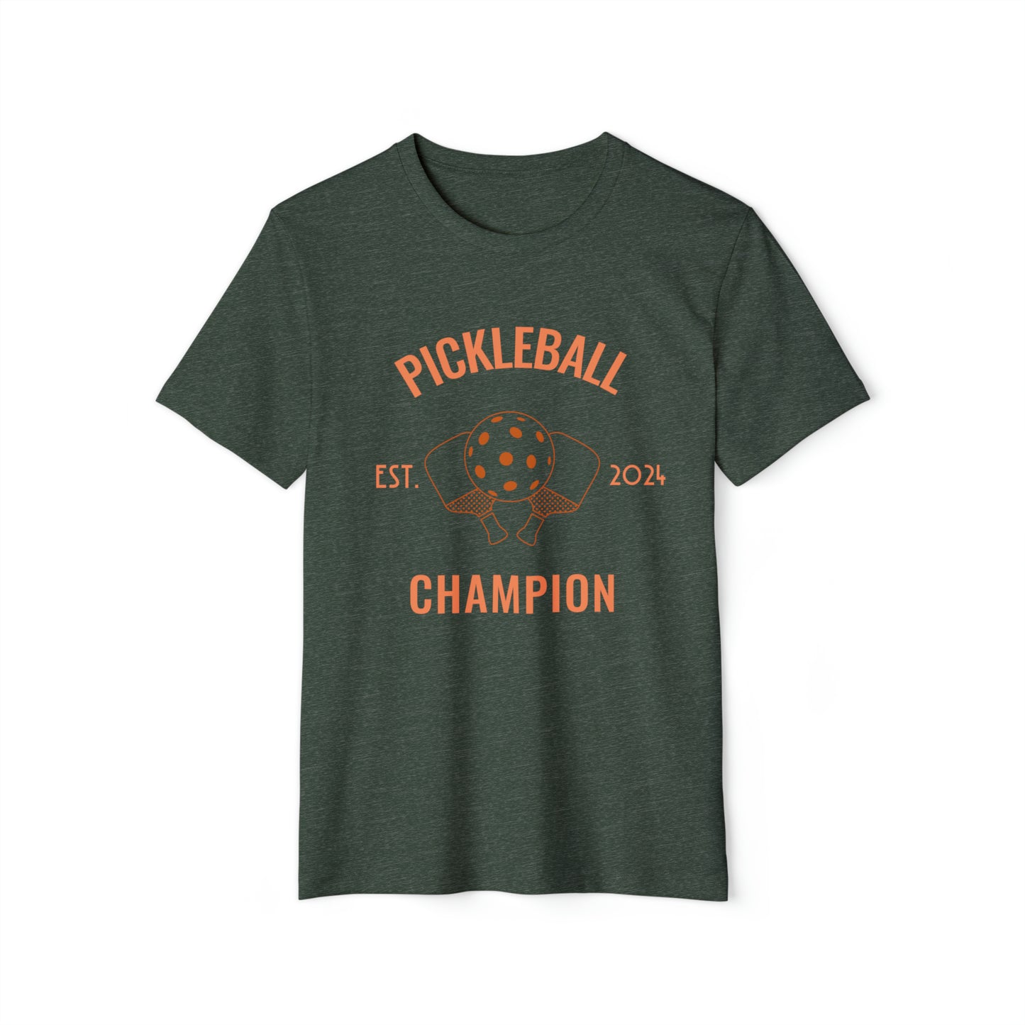 Pickleball Champion Unisex Recycled Organic T-Shirt