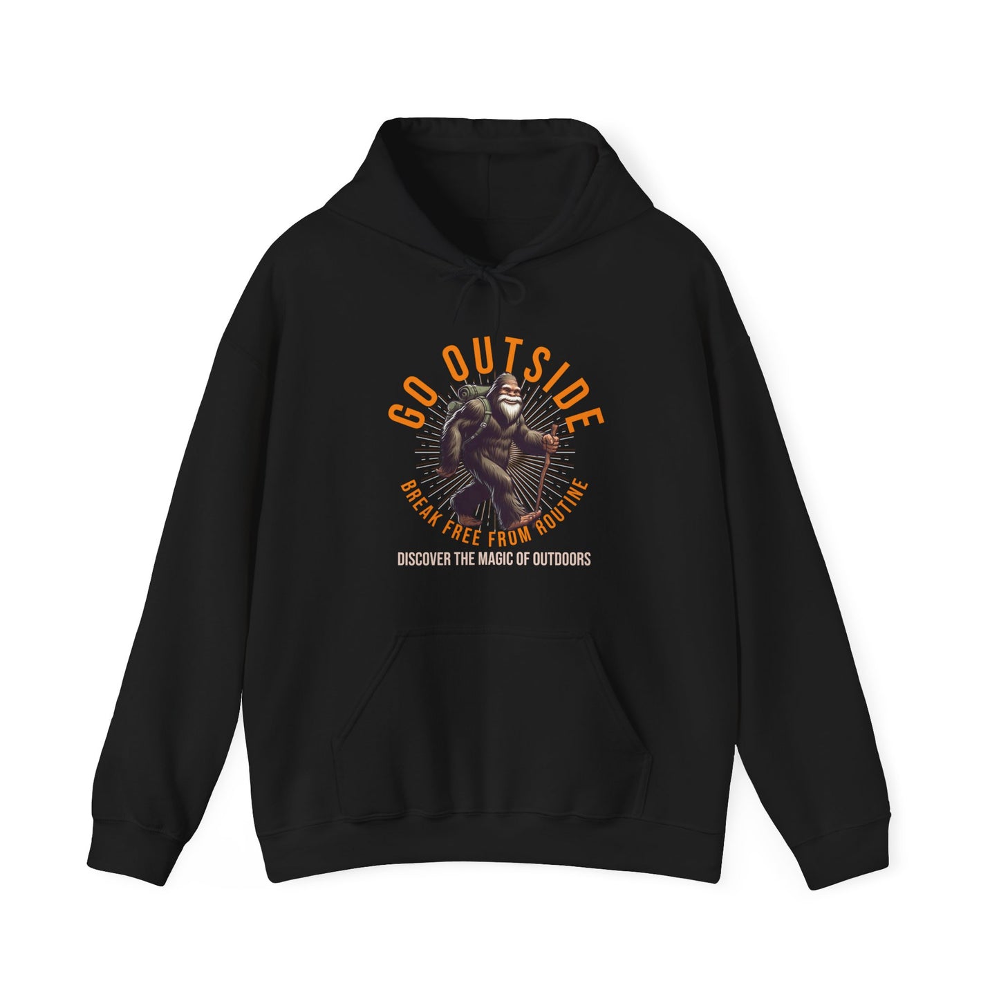 BigFoot Hiking Hoodie BigFoot Outdoor Hoodie Hiking Camping HoodieUnisex Heavy Blend™ Hooded Sweatshirt