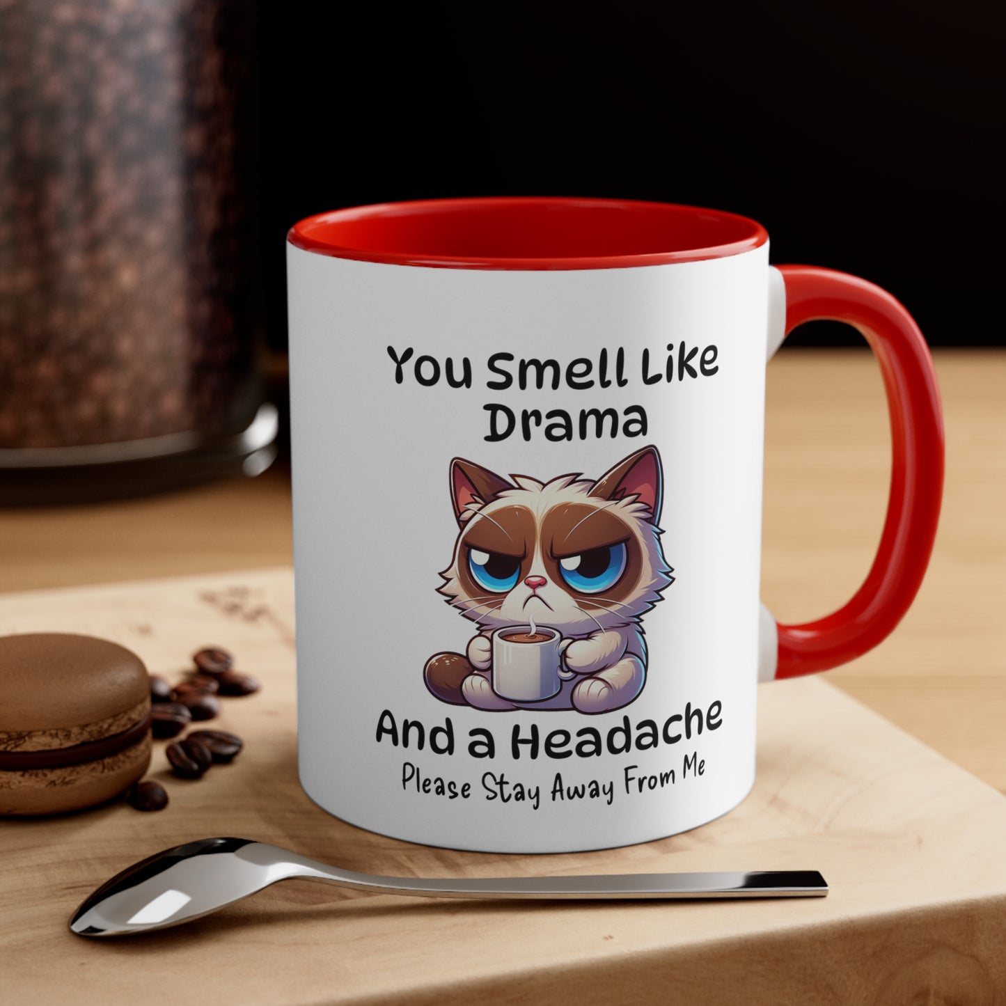 Funny Grumpy Cat Coffee Mug Mug 11oz HumorousCoffee Mug