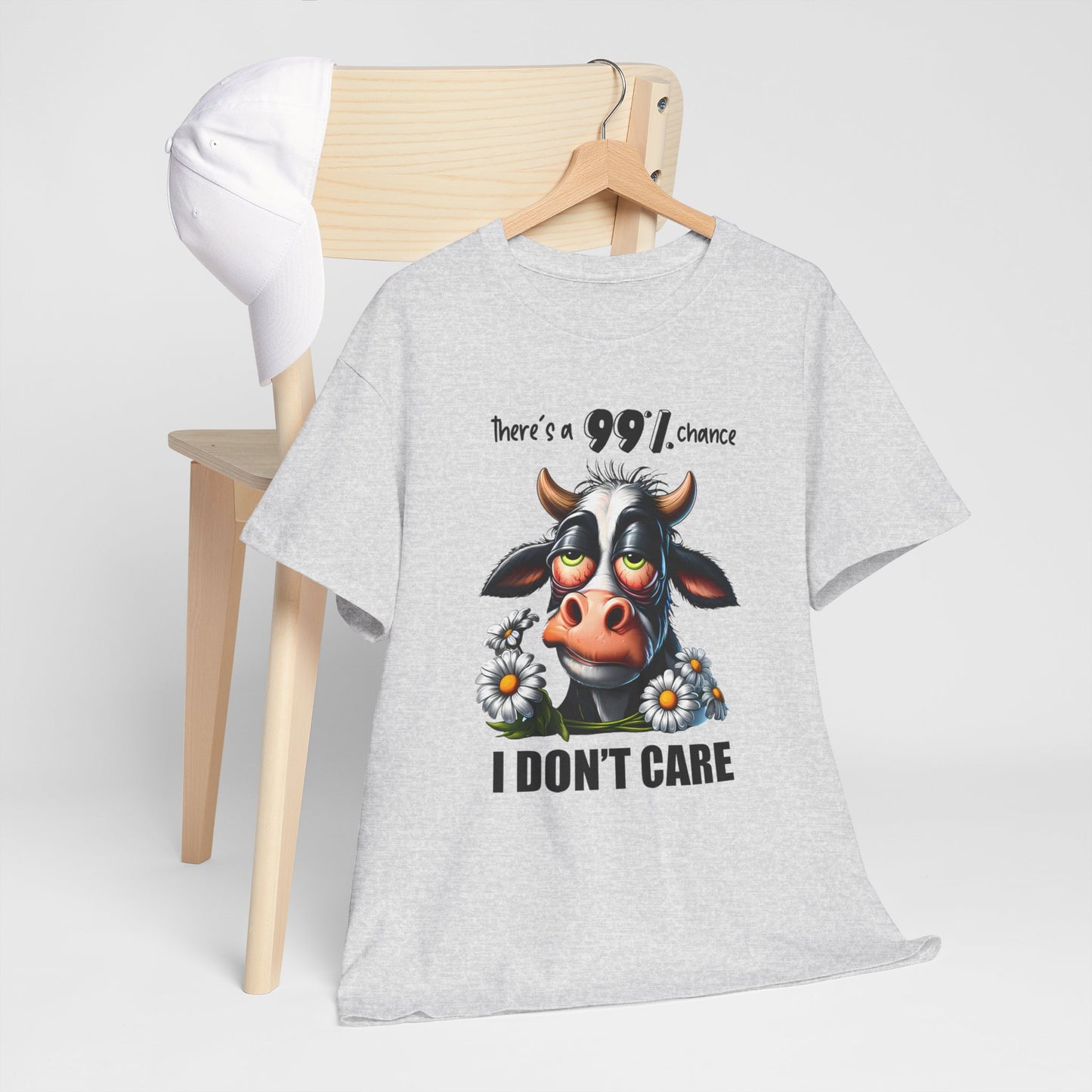 Funny Cow T-Shirt, Cute Cow Tee, Cow-Themed Shirt, Humorous Cow T-shirt, Cow Lover Gift, Animal Print T-shirt