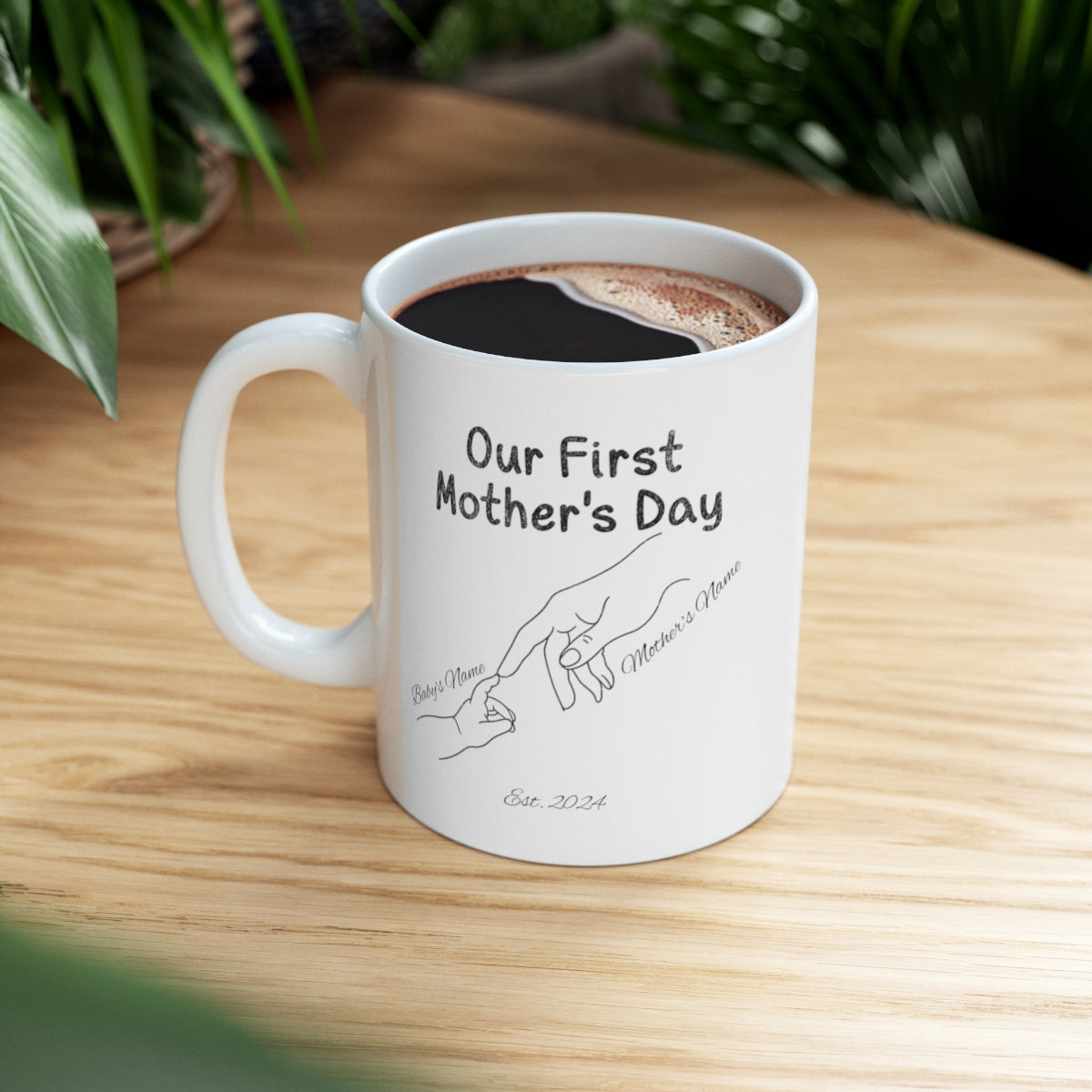 Personalized Mother's Day Coffee Mug, 11oz