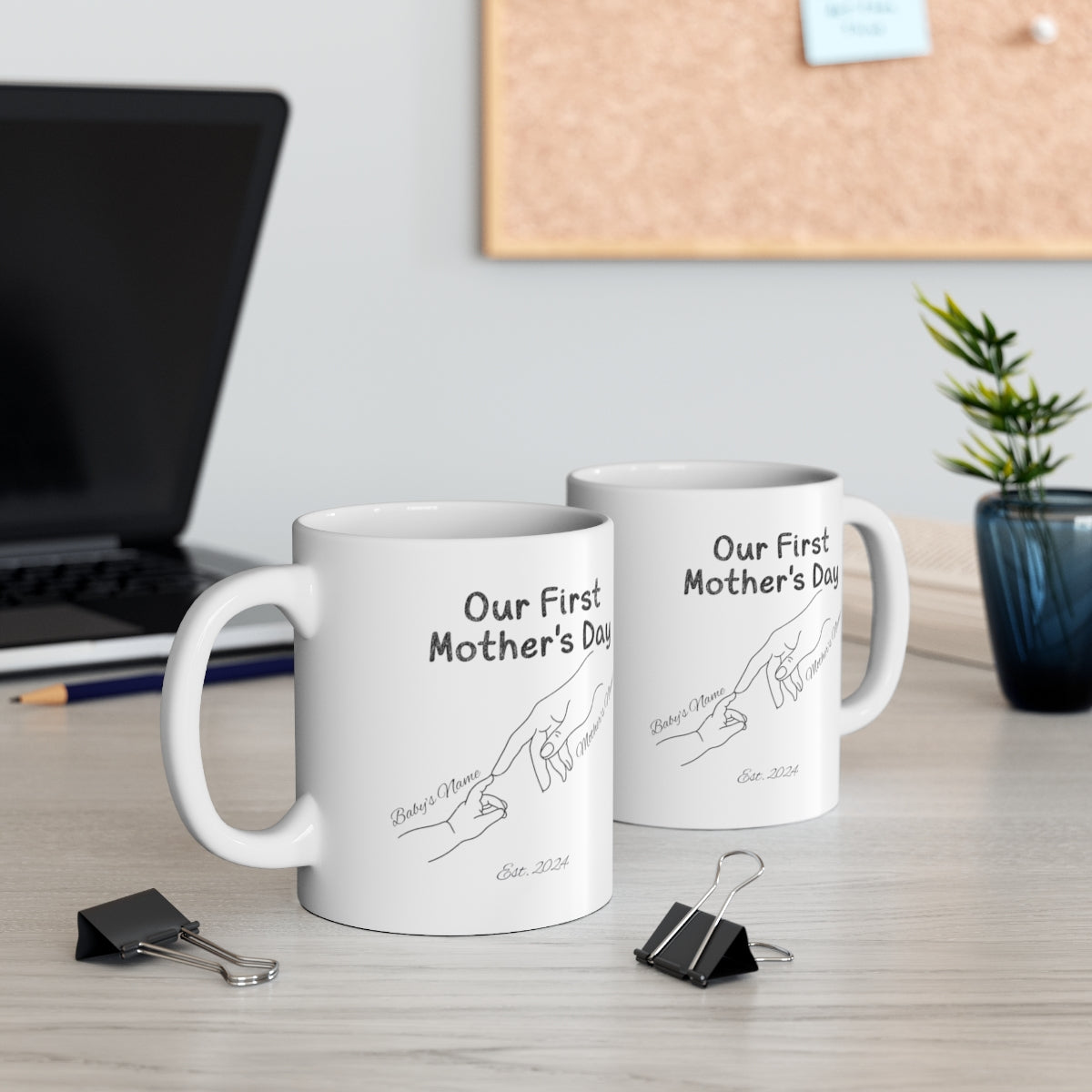 Personalized Mother's Day Coffee Mug, 11oz